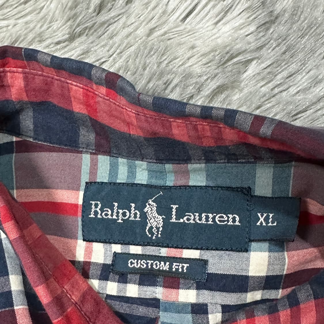 폴로랄프로렌 체크셔츠 XL 상품이미지3