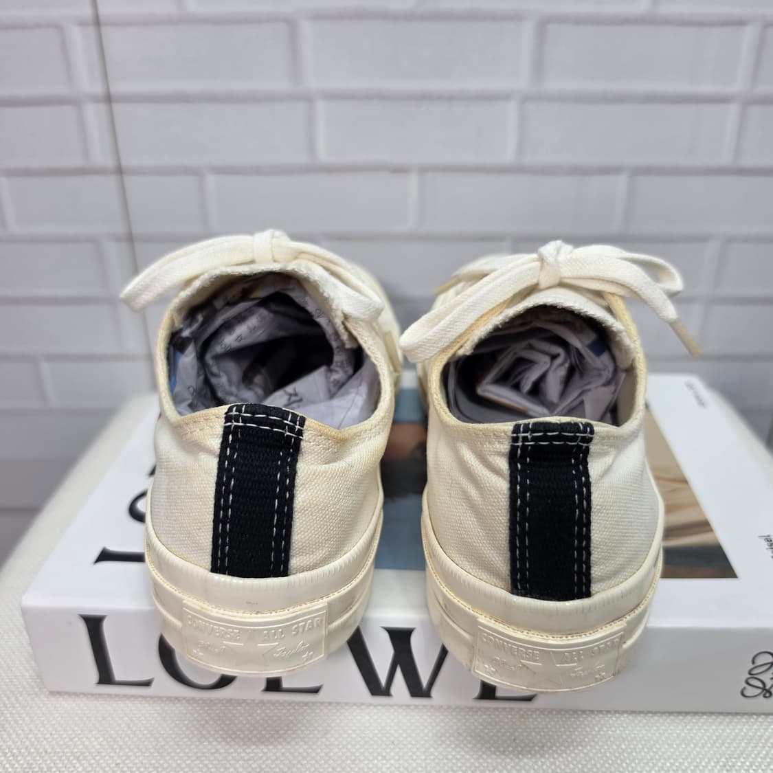 컨버스 x 플레이 꼼데가르송 척 테일러 스니커즈 운동화 신발 230사이즈 상품이미지6