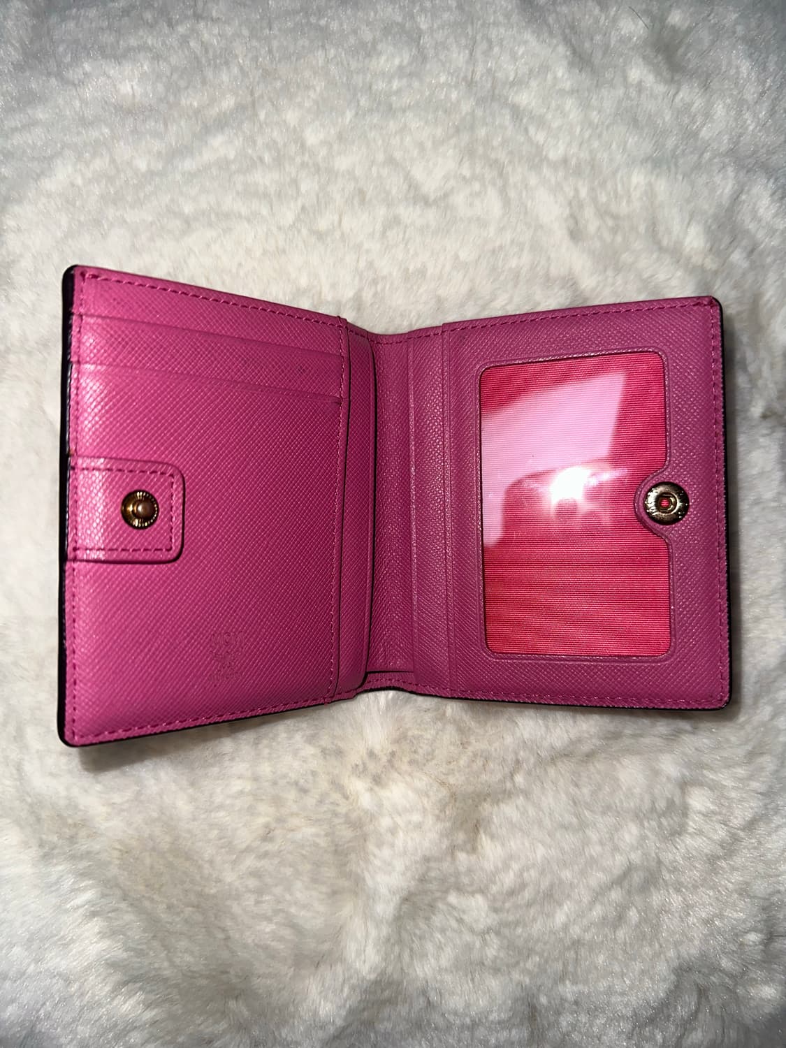 MCM 핑크 반지갑 갸루지갑 상품이미지3