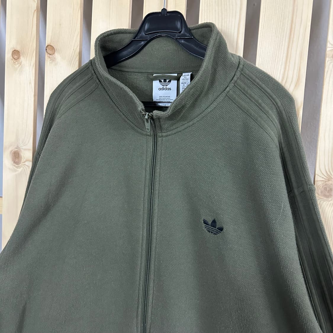 (3XL) 아디다스 카키 부클 져지 트랙탑 상품이미지4