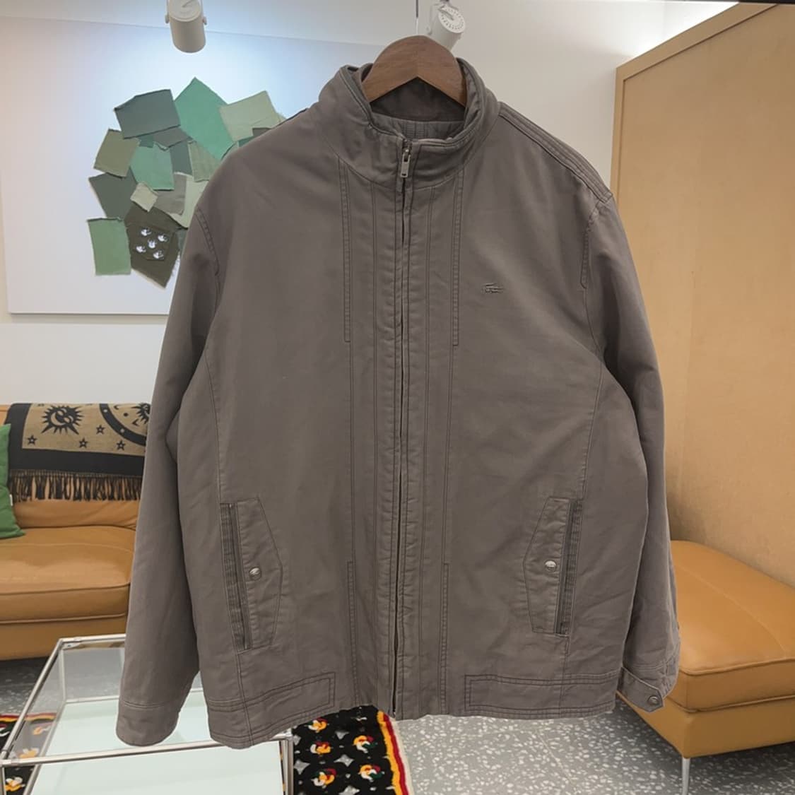 라코스테 올드스쿨 리버시블 조끼베스트 세트 워크자켓 C06572 상품이미지3