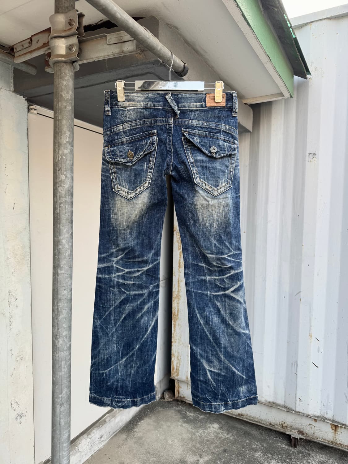 Washed denim pants 상품이미지4