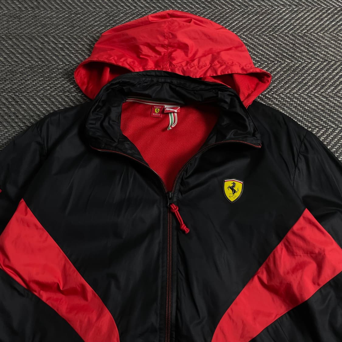 푸마 x 페라리 배색 레이싱 우븐 트랙 자켓y 3873 상품이미지5