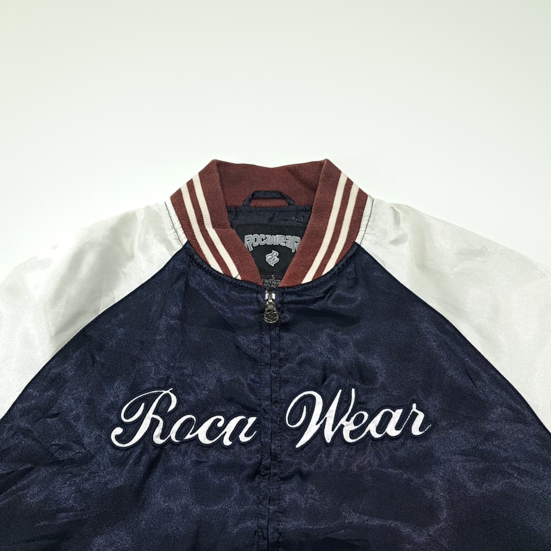 CL937 S 로카웨어 00s 한국판 새틴 바시티자켓 상품이미지2