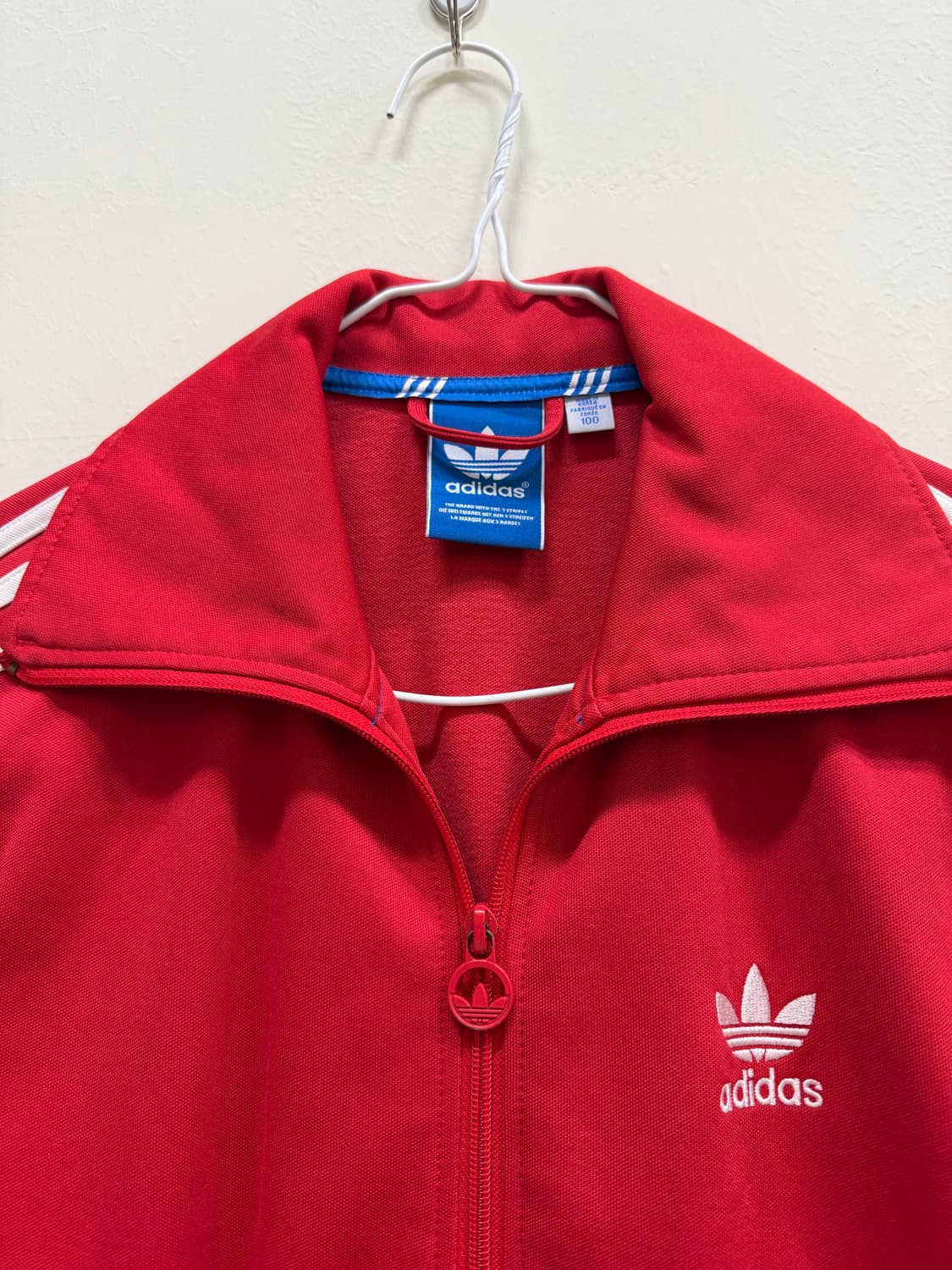 아디다스 유로파 레드 트랙탑 져지 상품이미지2