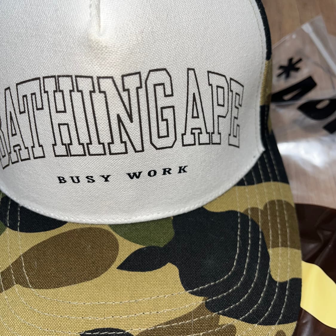 [Bathing Bape] 카모 스냅백 상품이미지4