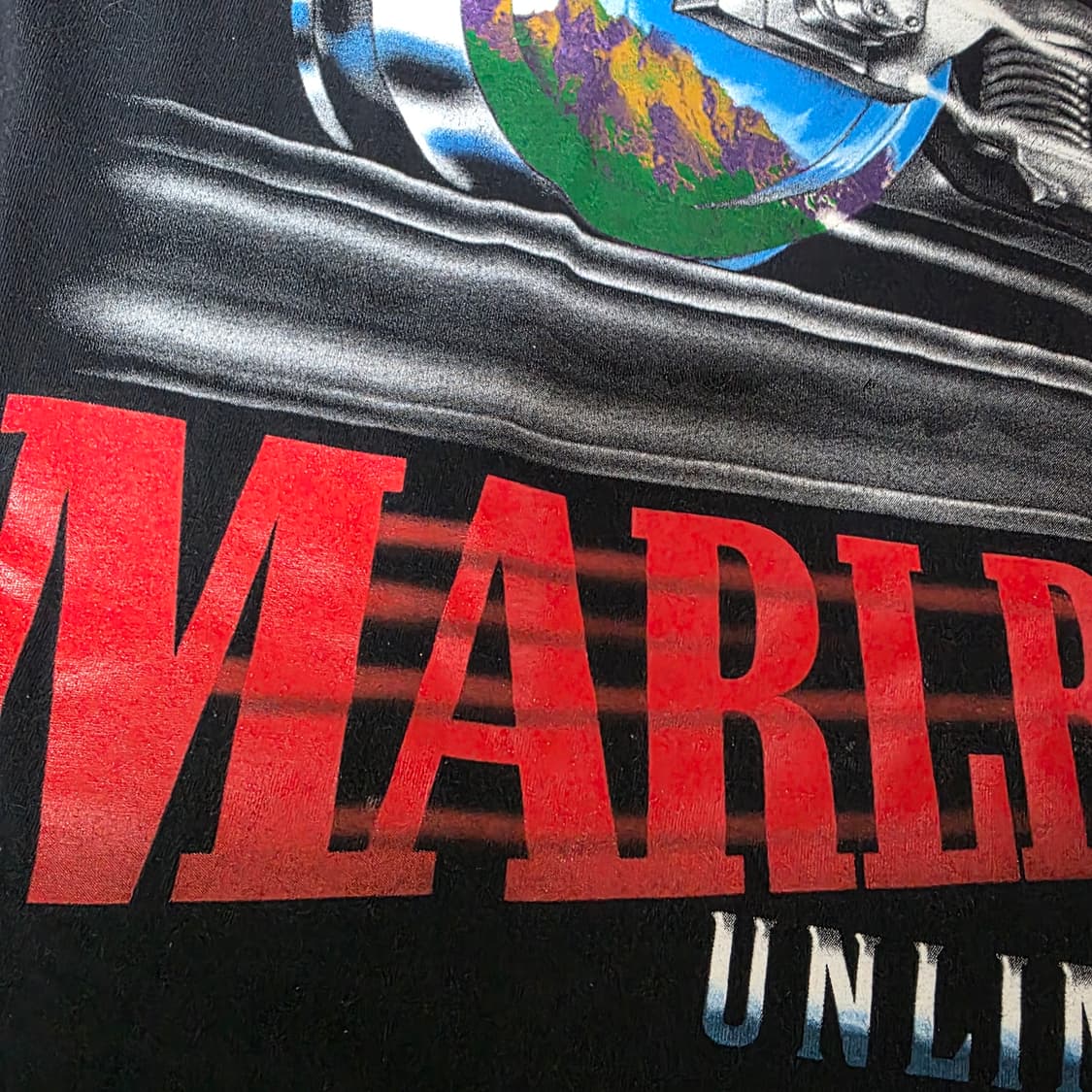 [OS] 90s 말보로 언리미티드 트레인 티셔츠 ver. 블리칭 상품이미지3