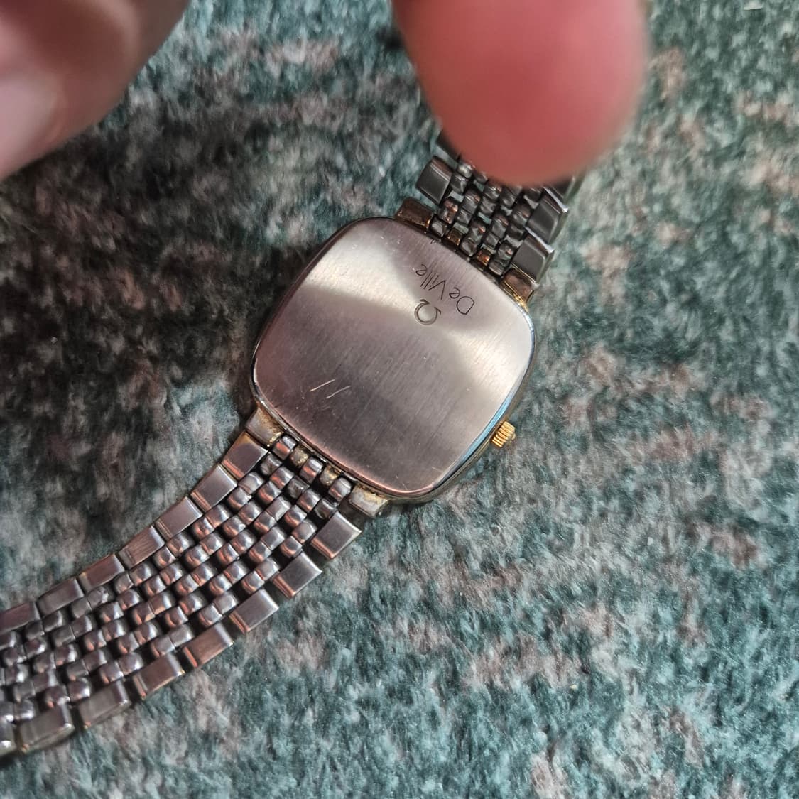 오메가 드빌 빈티지 콤비 쿼츠시계 상품이미지6