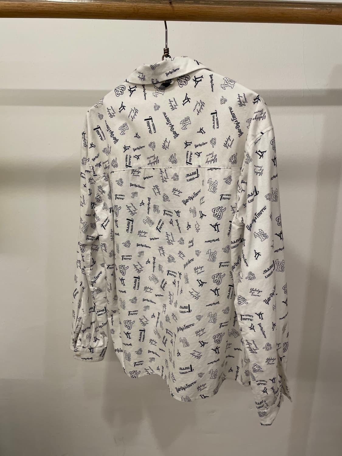 ystrdy's x tmrrw white shirt 상품이미지3