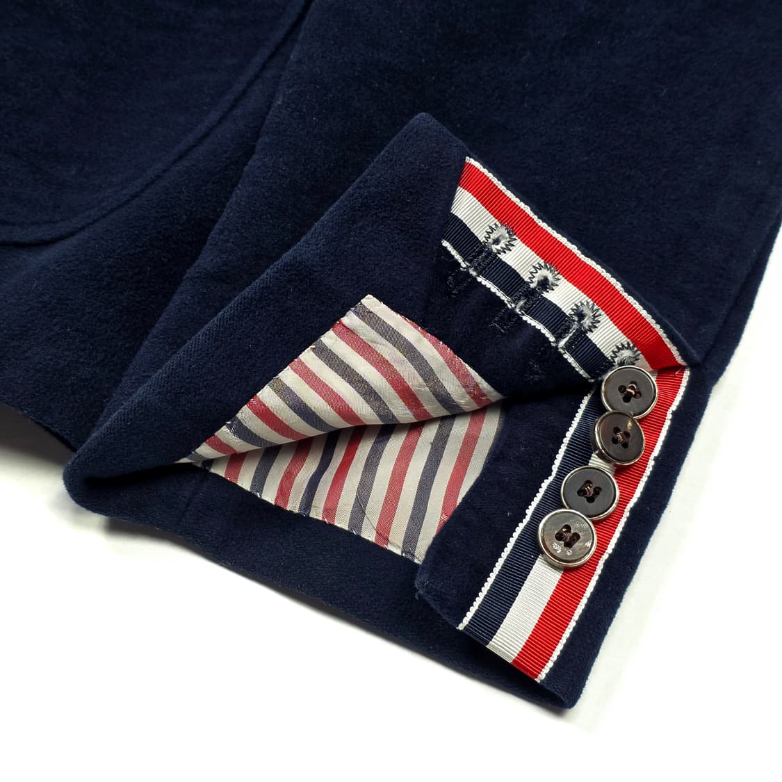 톰브라운 코튼 스웨이드 블레이저 자켓 상품이미지3