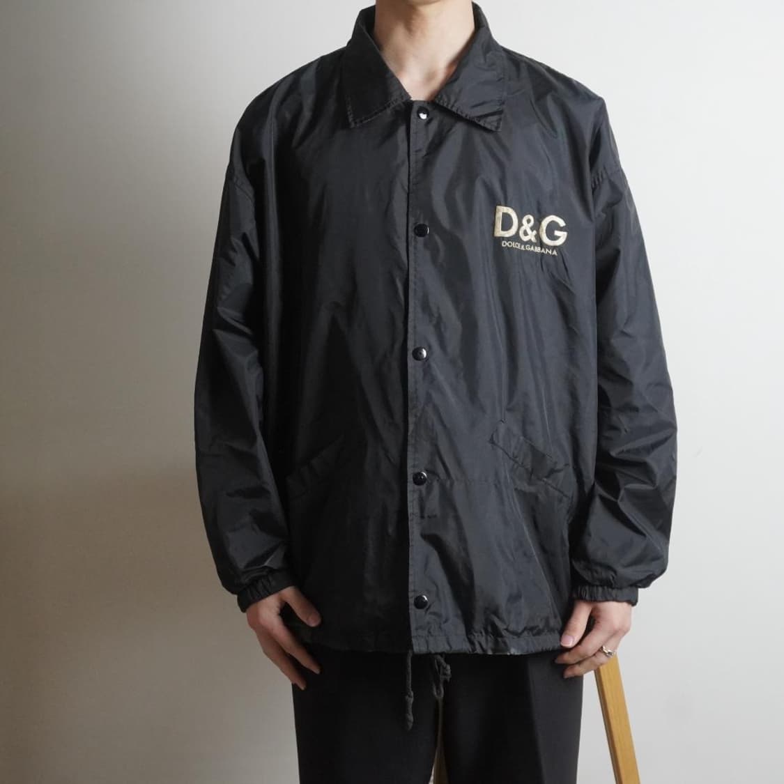 돌체앤가바나 D&G 코치자켓 블랙 (XL-XXL) 상품이미지10