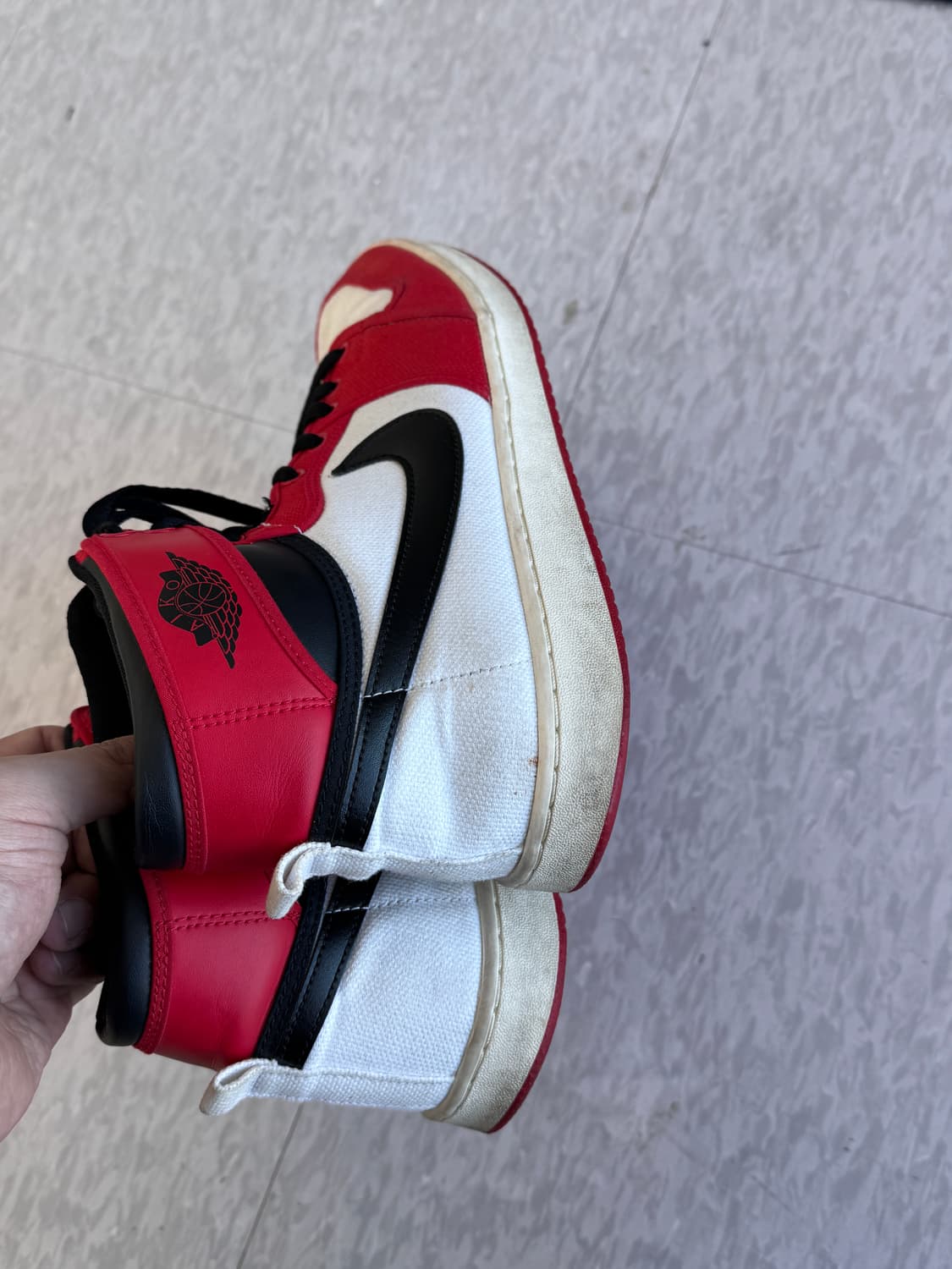 나이키 조던1 캔버스 시카고 하이 상품이미지4