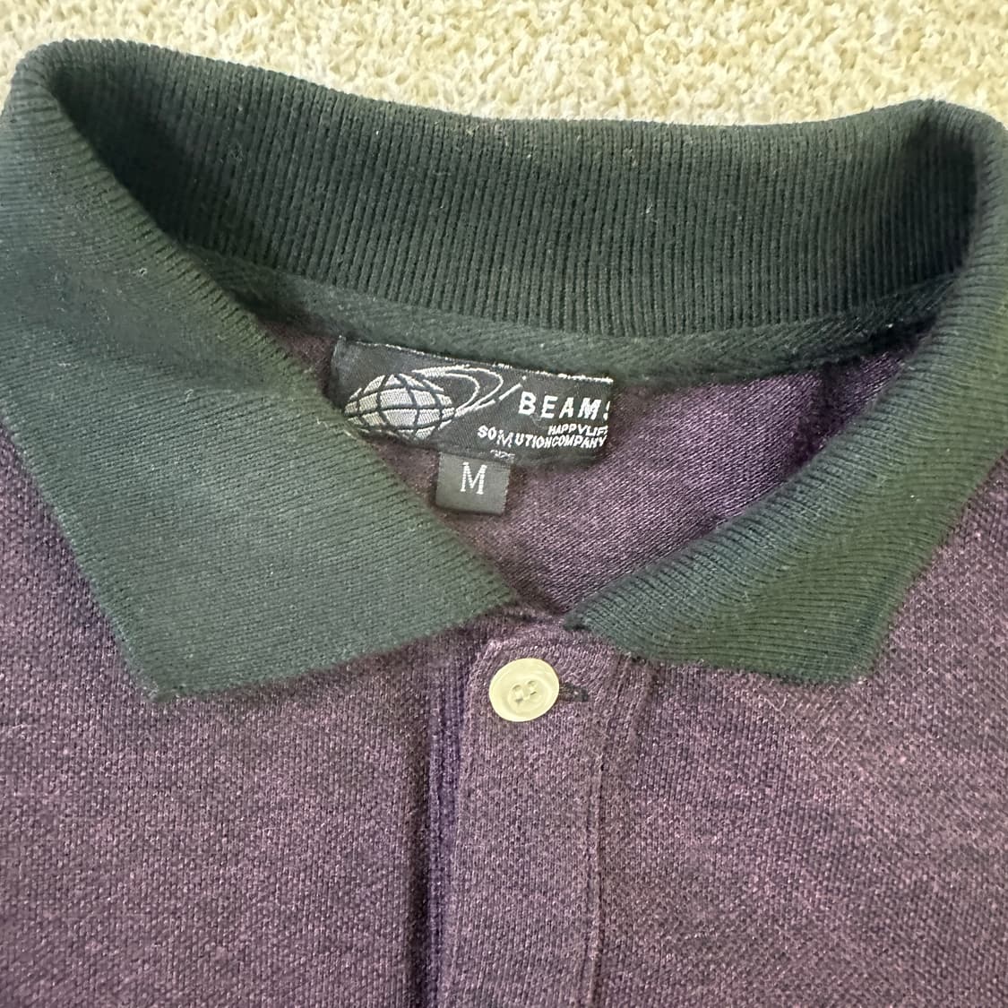 M 빔즈 여성 카라 티셔츠 0320D 상품이미지2