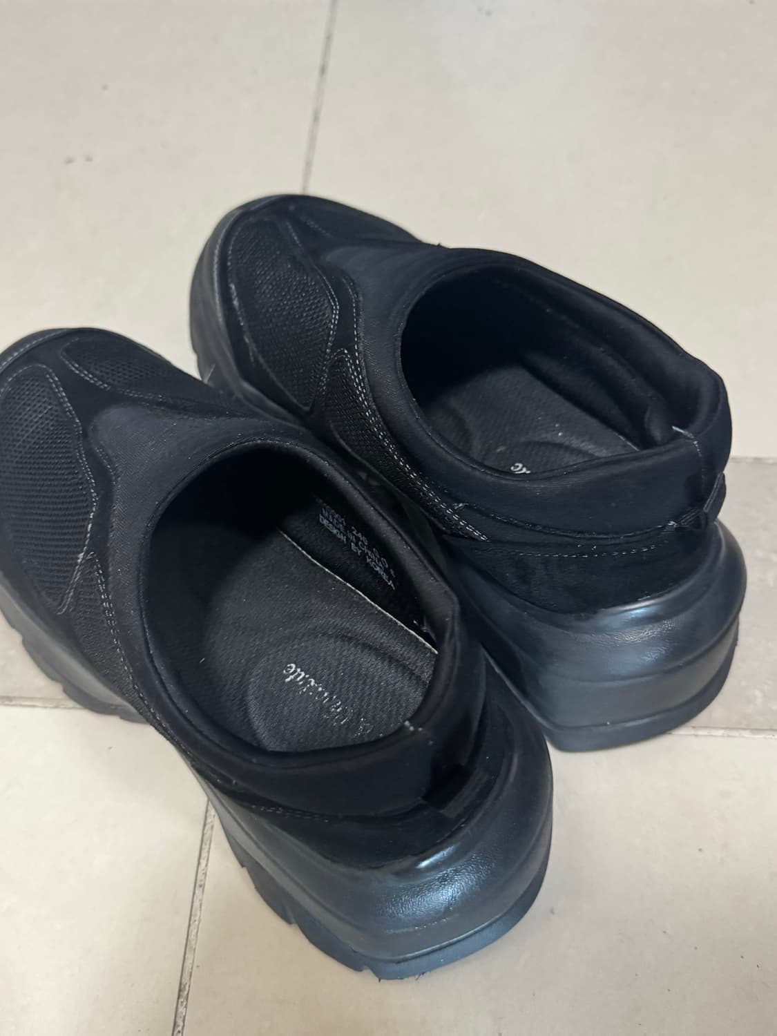 (240)솔트앤초콜릿 아콘 02.ver 스니커즈 412510001 블랙 상품이미지3