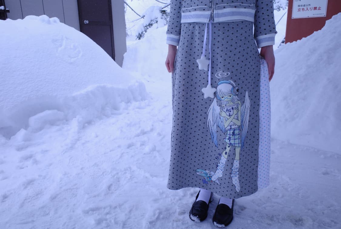 oooctopus sailor long skirt (2color) 상품이미지3