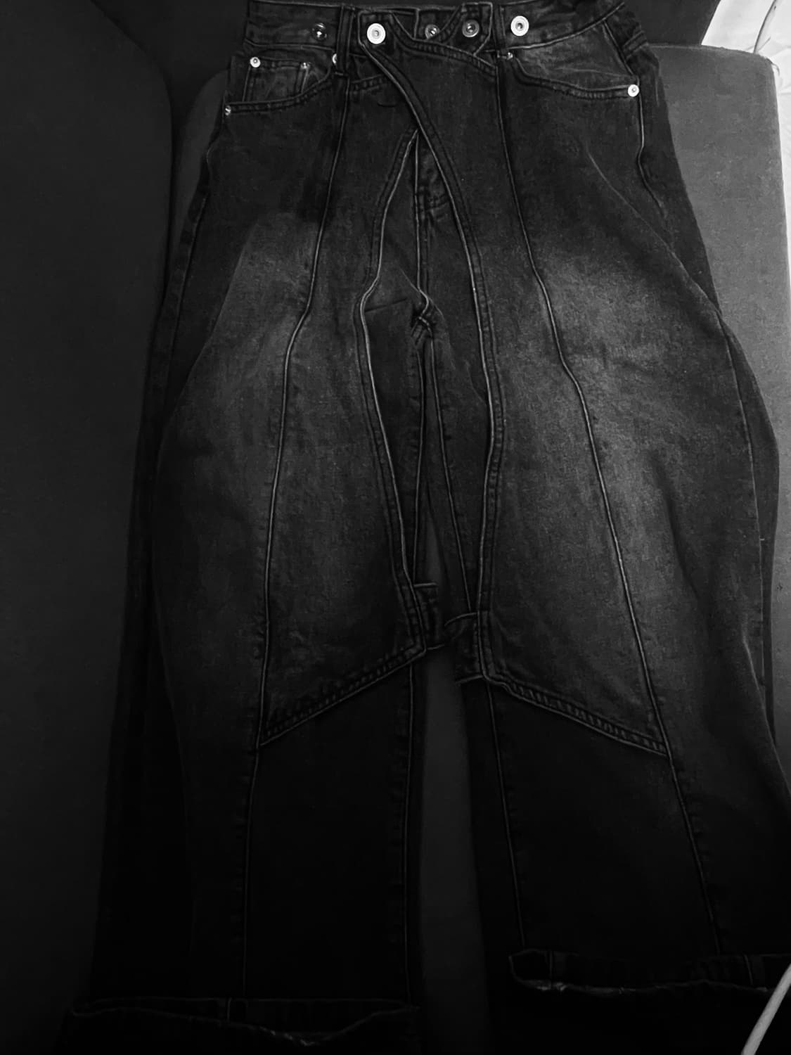 빈세앙 흑청 데님 상품이미지1