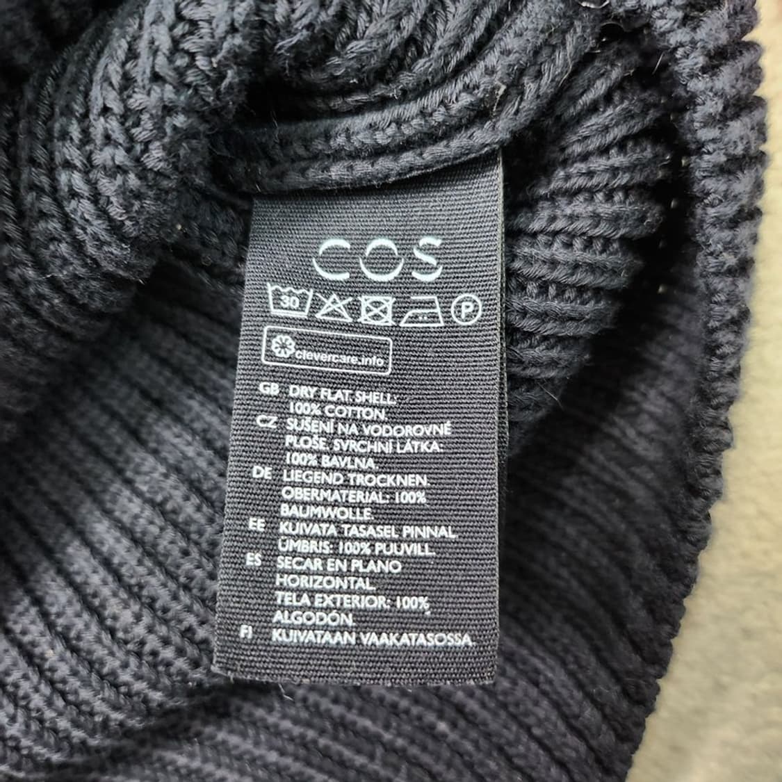 COS 드레이프드 패널 스웨터 Women M 상품이미지6