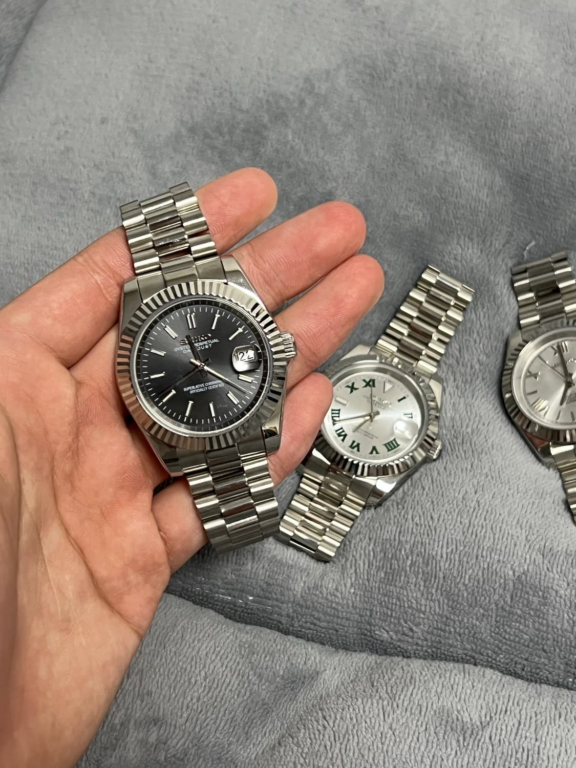 세이코 데이트저스트 커스텀 검판 39 상품이미지5