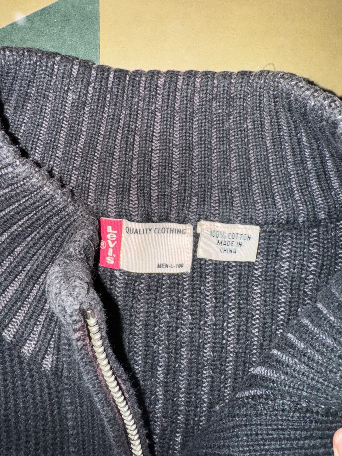 00‘s Levi’s Full-Zip Knit Cardigan 상품이미지6