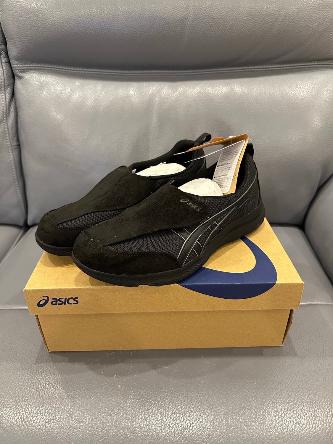 아식스 라이프워커 010 3E 블랙 280 상품이미지1