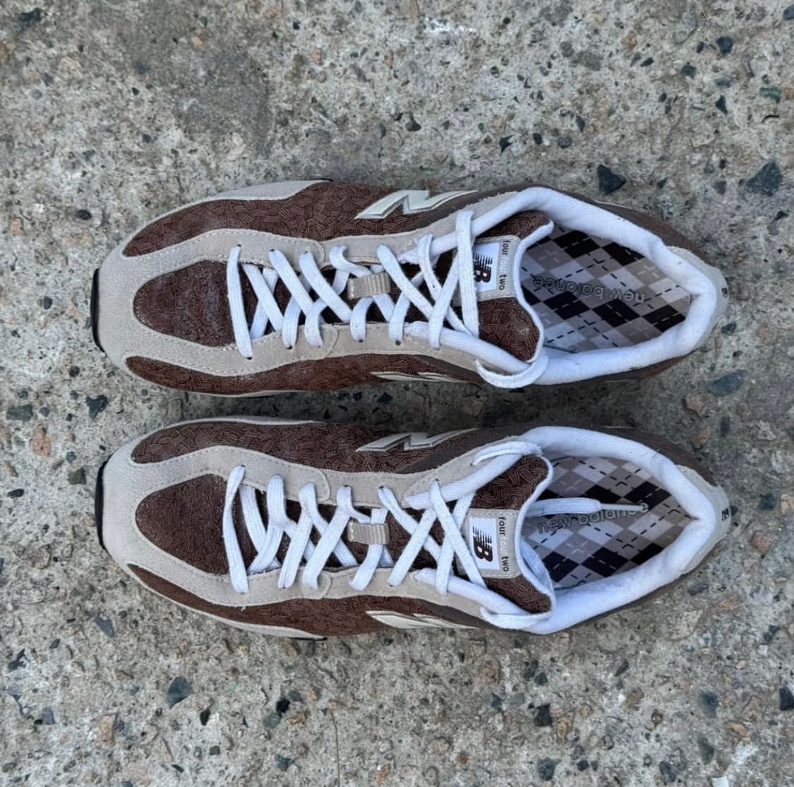 [w265] 뉴발란스 442 브라운 화이트 미우미우맛 상품이미지2