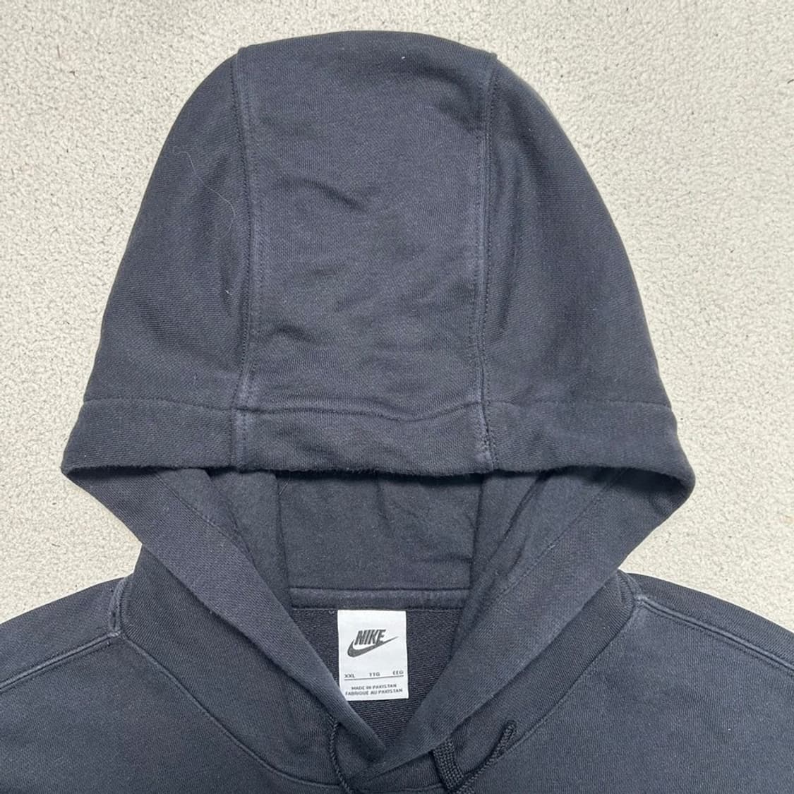 나이키 클럽 후드티 블랙 XXL 상품이미지4