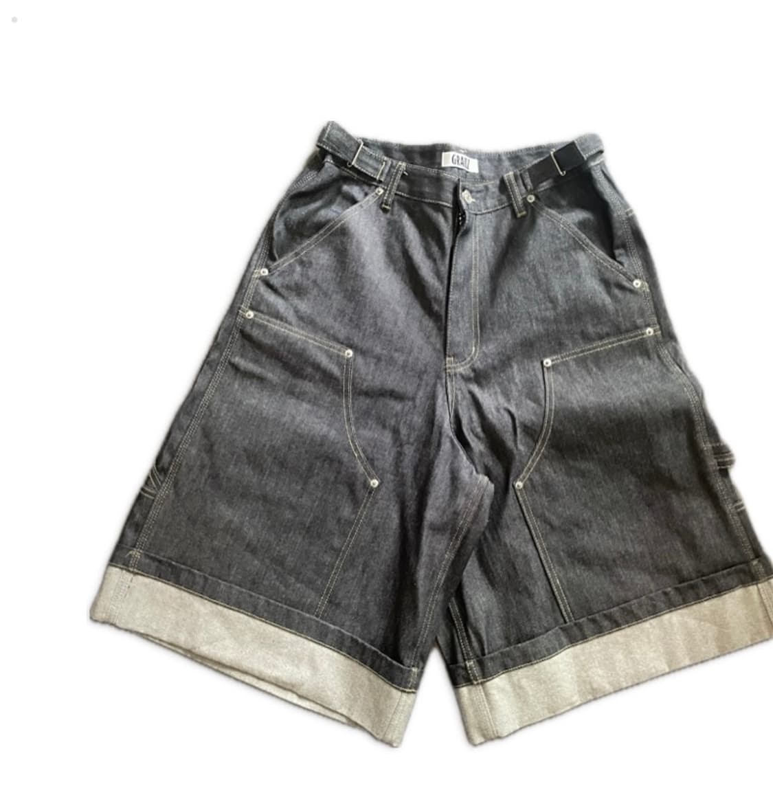 코인서울 x grailz 버뮤다 생지 데님 상품이미지1