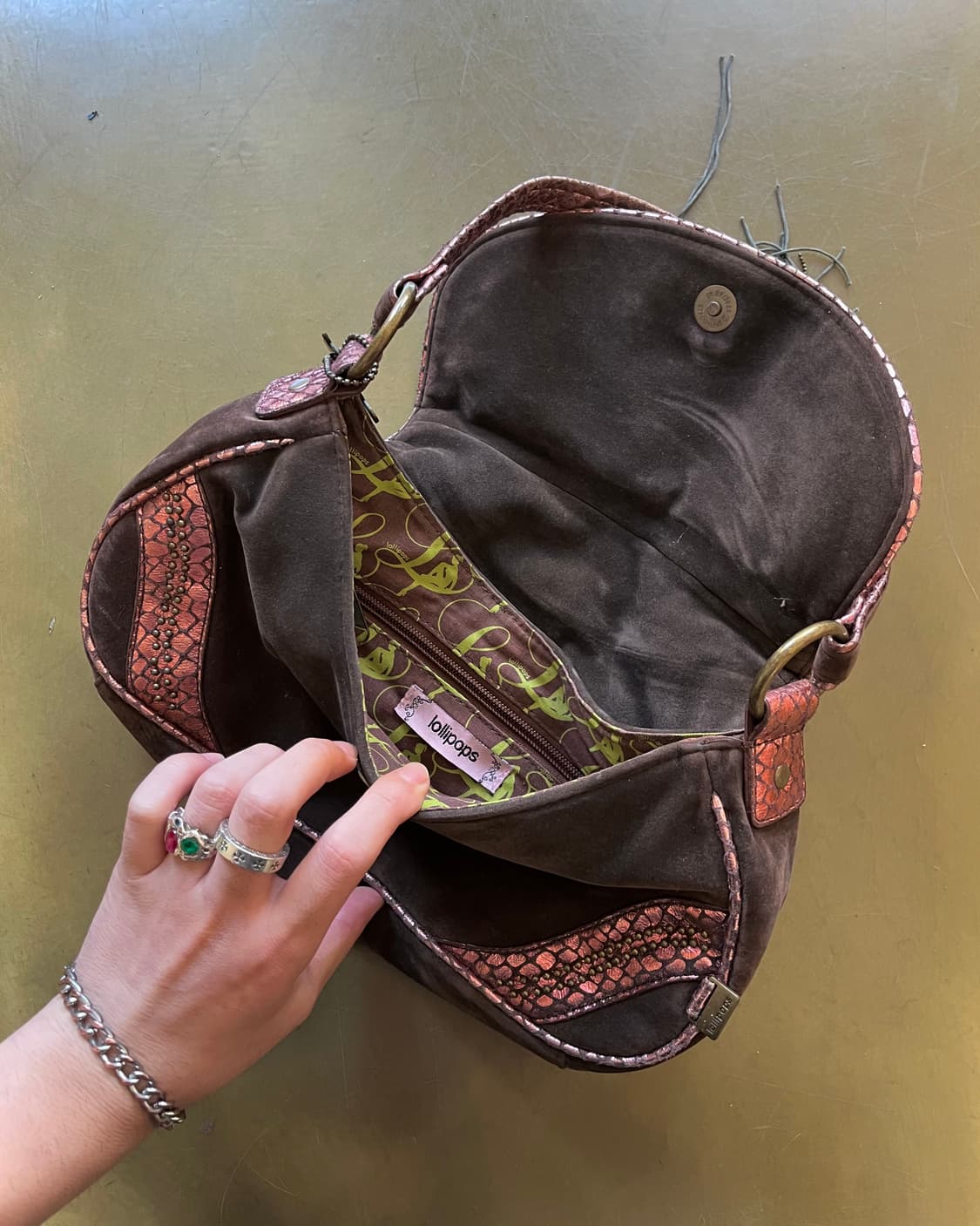 ~1990s Vintage Ethnic Mood Shoulder Bag 상품이미지9