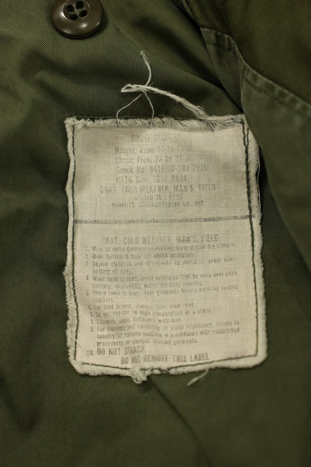 70s 오리지널 m65필드자켓 판매 상품이미지7