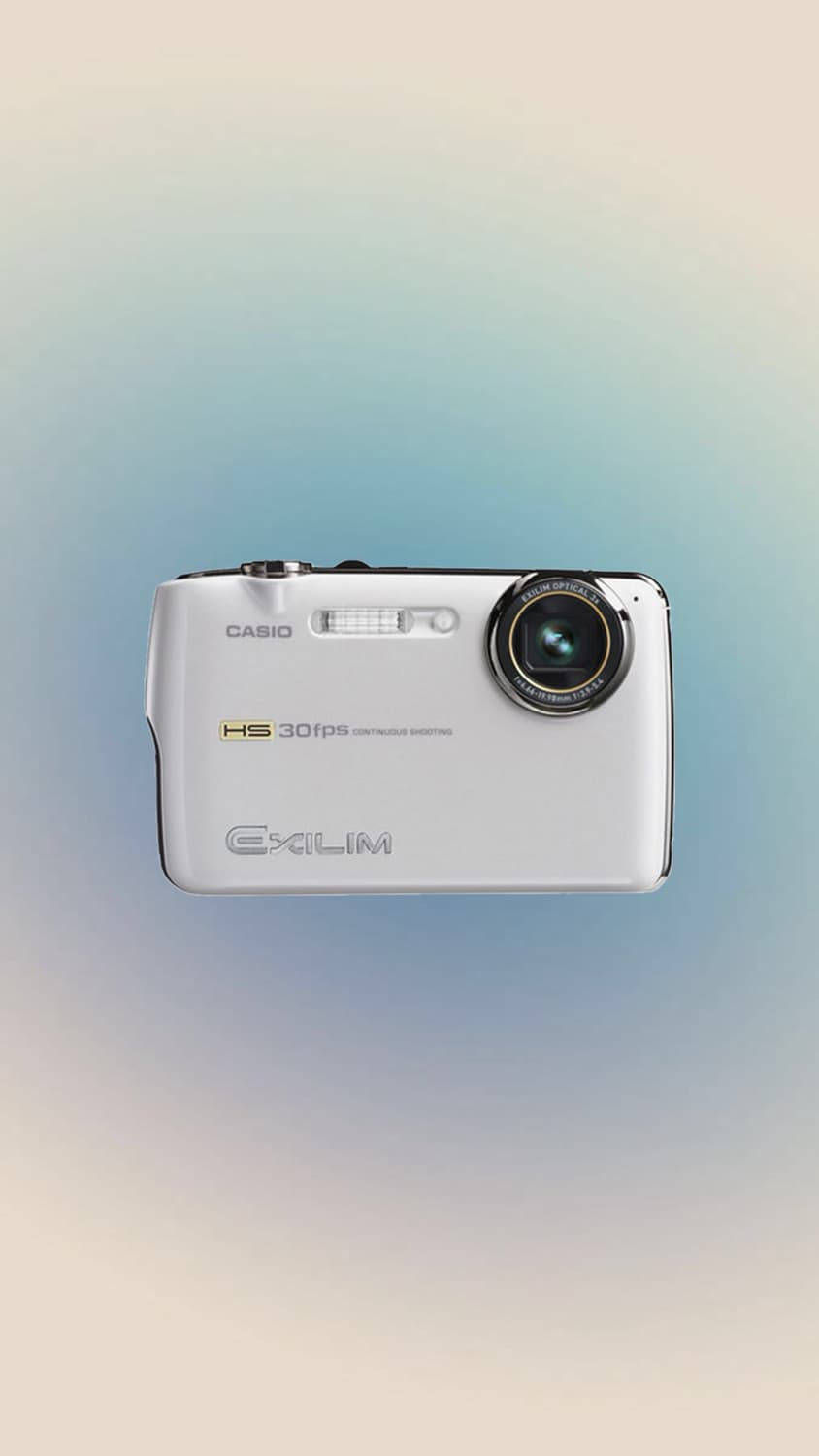 CASIO EXILIM 카시오 엑슬림 EX-FS10 화이트 상품이미지1