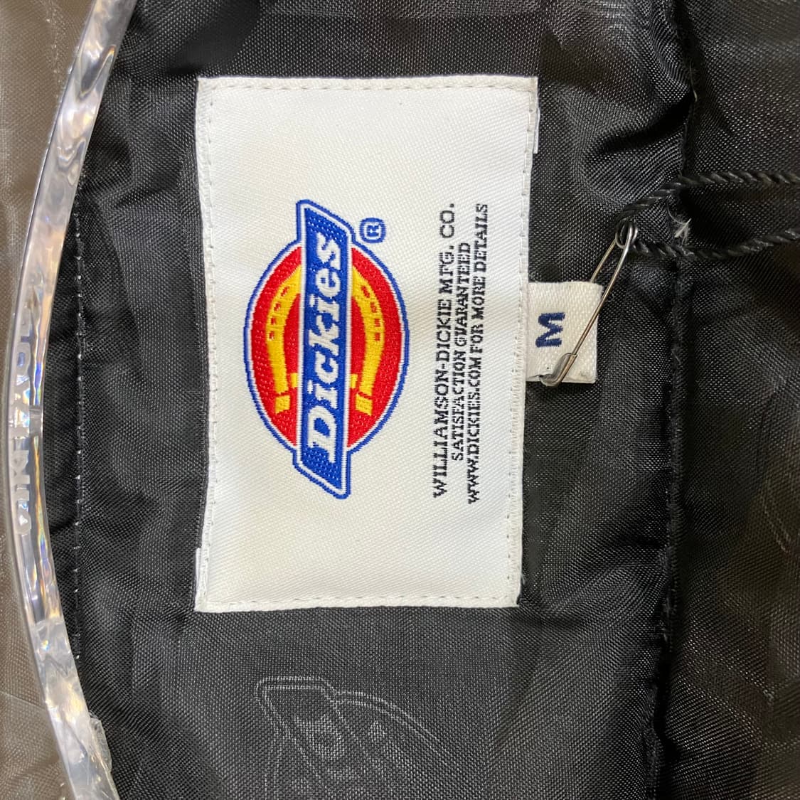 디키즈 블랙 후드 패딩 점퍼 M 상품이미지2