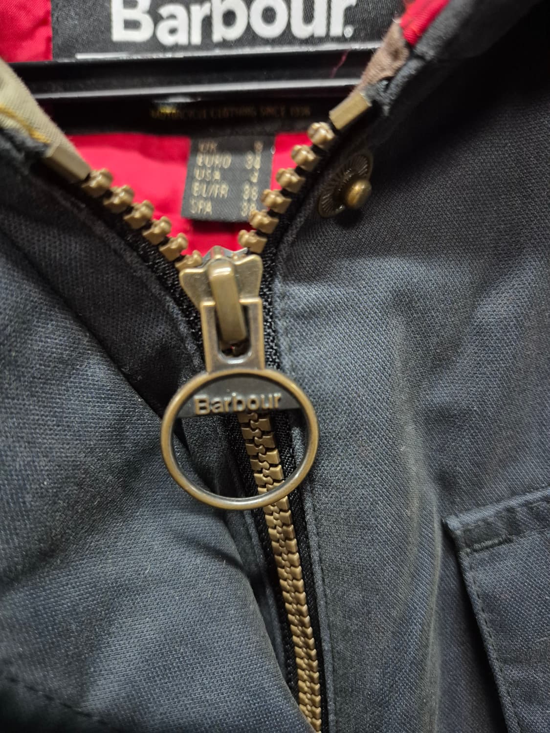 바버 인터네셔널 후드퍼 자켓 슬림핏 상품이미지3