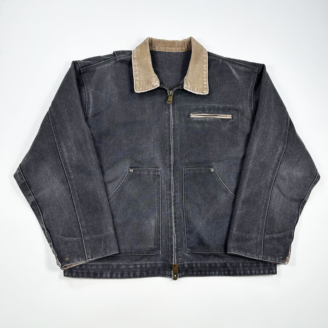 VTG 빈티지 흑청 데님 디트로이트 자켓 L 상품이미지1
