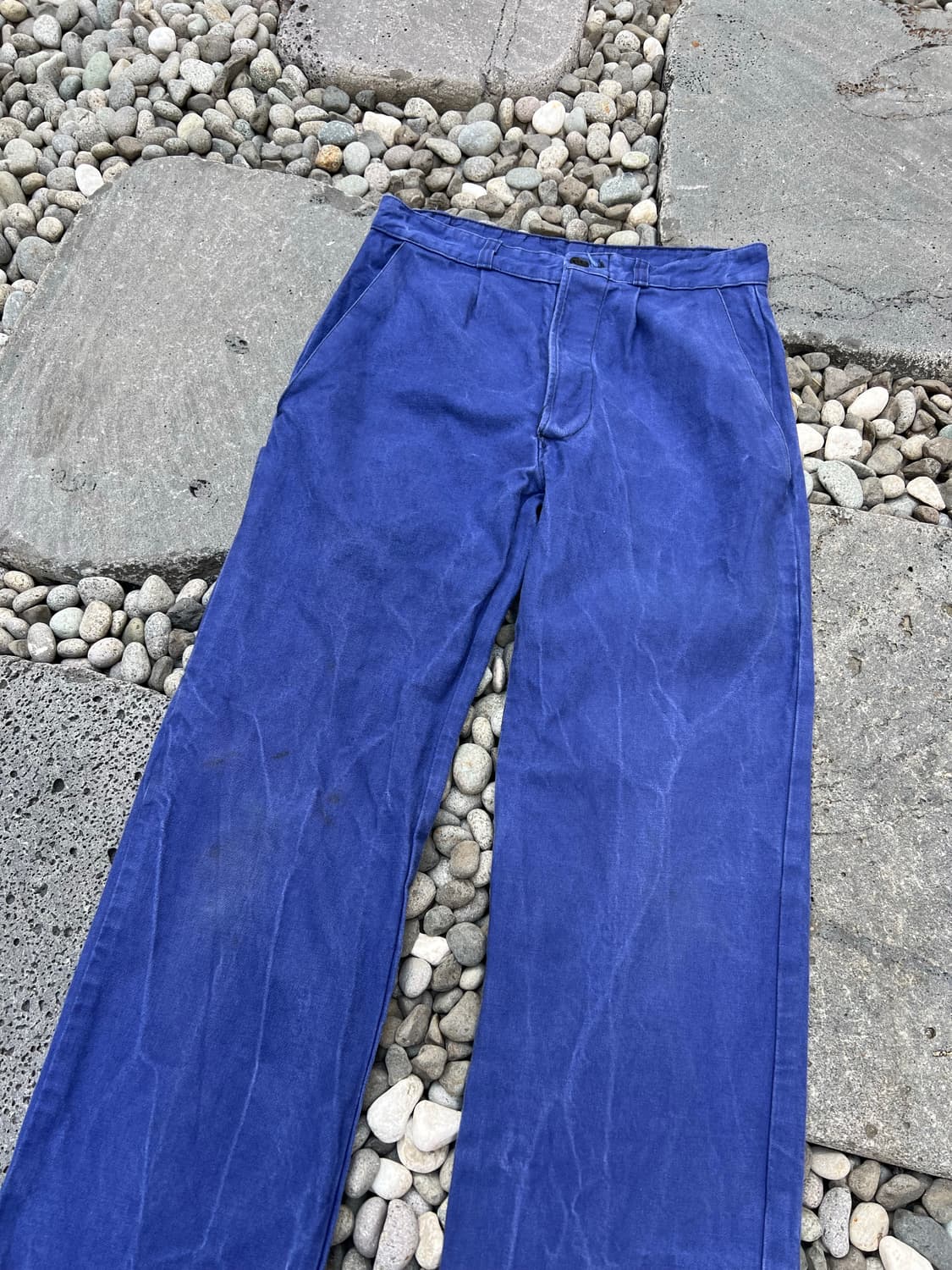 (30인치)OLD VINTAGE FADED BLUE 프렌치워크팬츠 상품이미지6