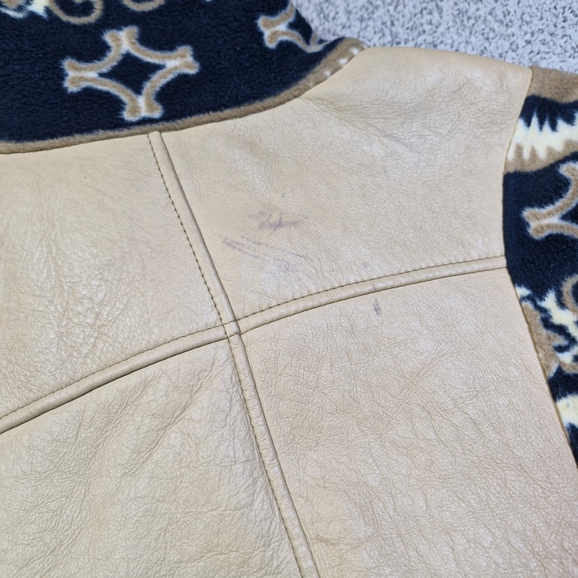 빈티지 램스킨 노르딕 플리스 집업 상품이미지5