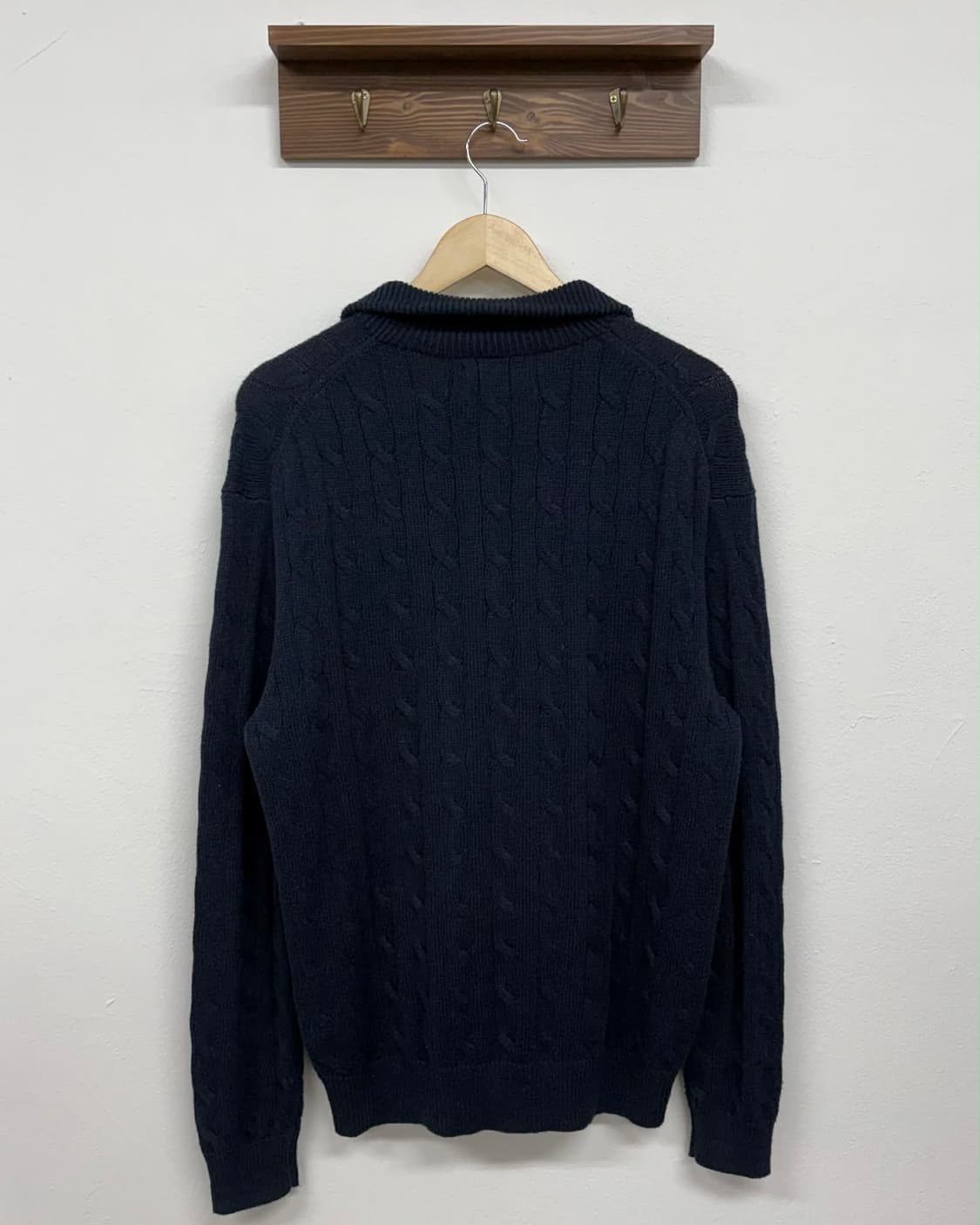 [L] 폴로 랄프로렌 신형 케이블 하프집업 코튼 니트 스웨터 상품이미지2
