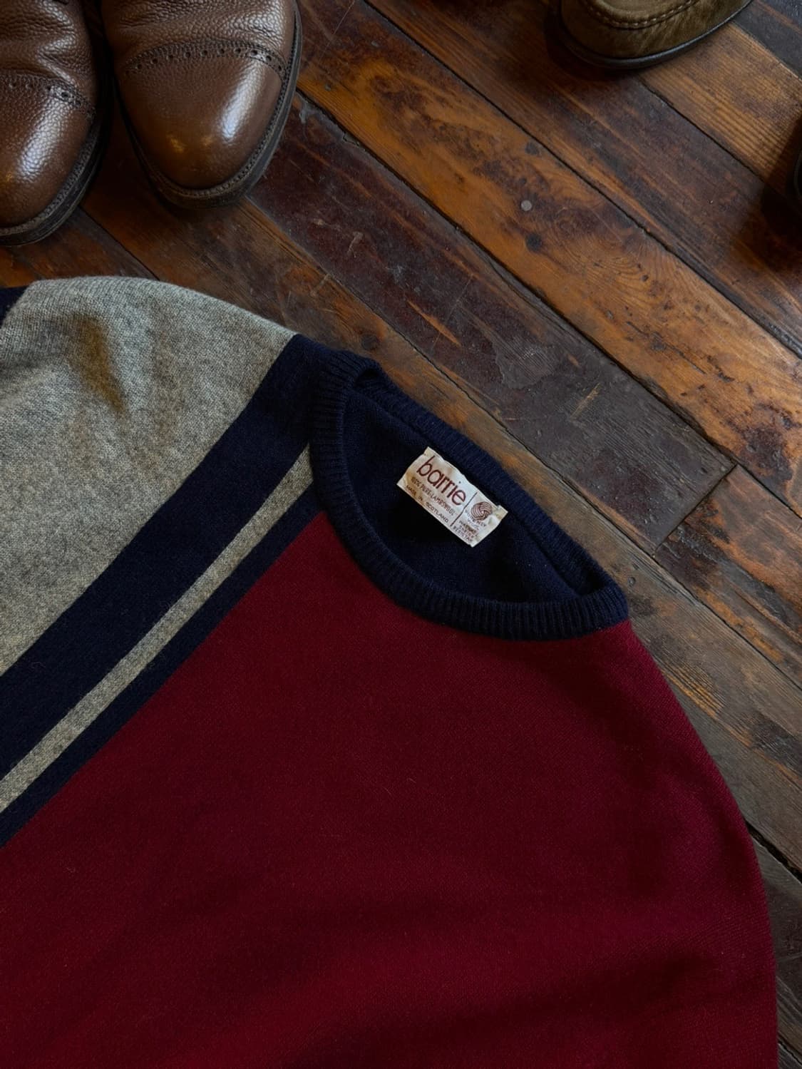 BARRIE 배리 램스울 니트 105 상품이미지3