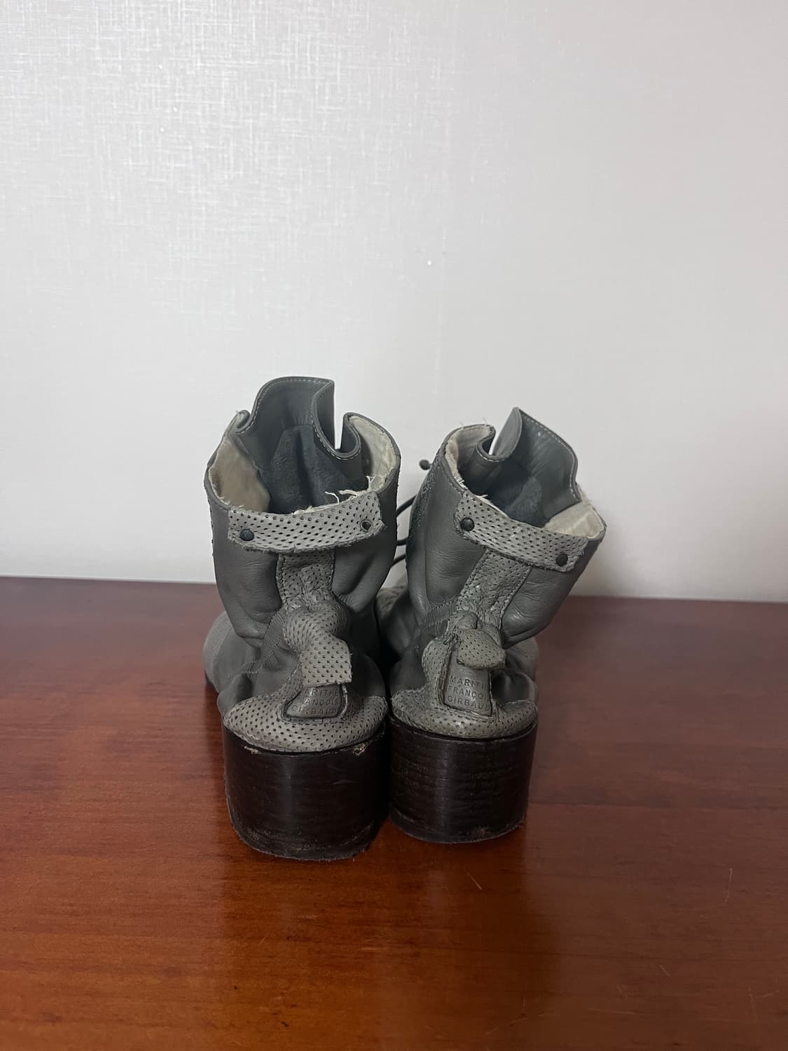 Marithe Francois Girbaud 회색 앵클 부츠 상품이미지3