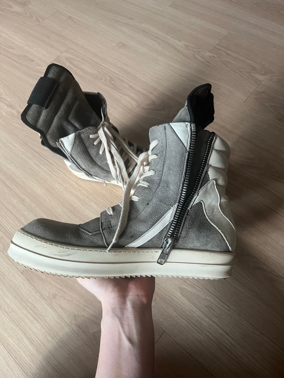 릭오웬스 지오바스켓 더스트 41.5 상품이미지5