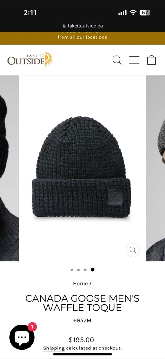 캐나다 구스 비니 상품이미지5