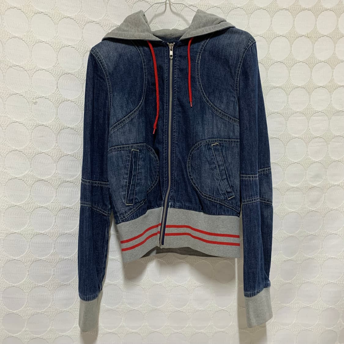Armani Exchange 데님 후드 자켓  상품이미지4