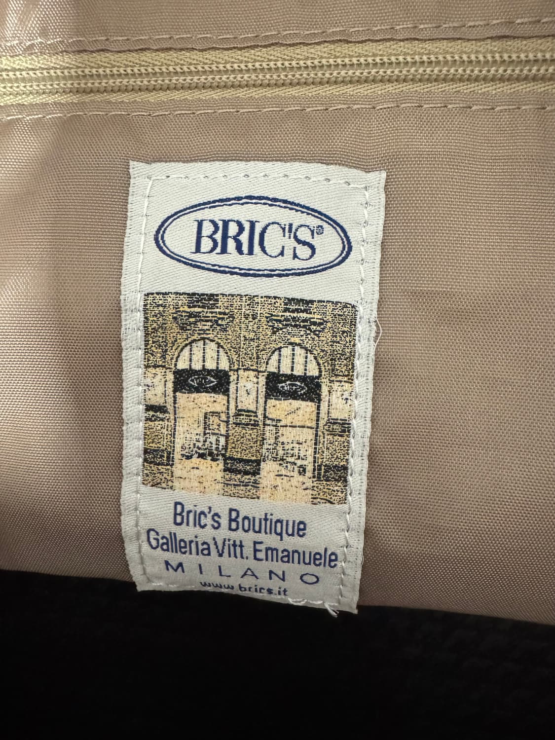 브릭스(BRIC'S) 나일론 가죽 트리밍 토트백/숄더백 (레드) 판매합니 상품이미지7