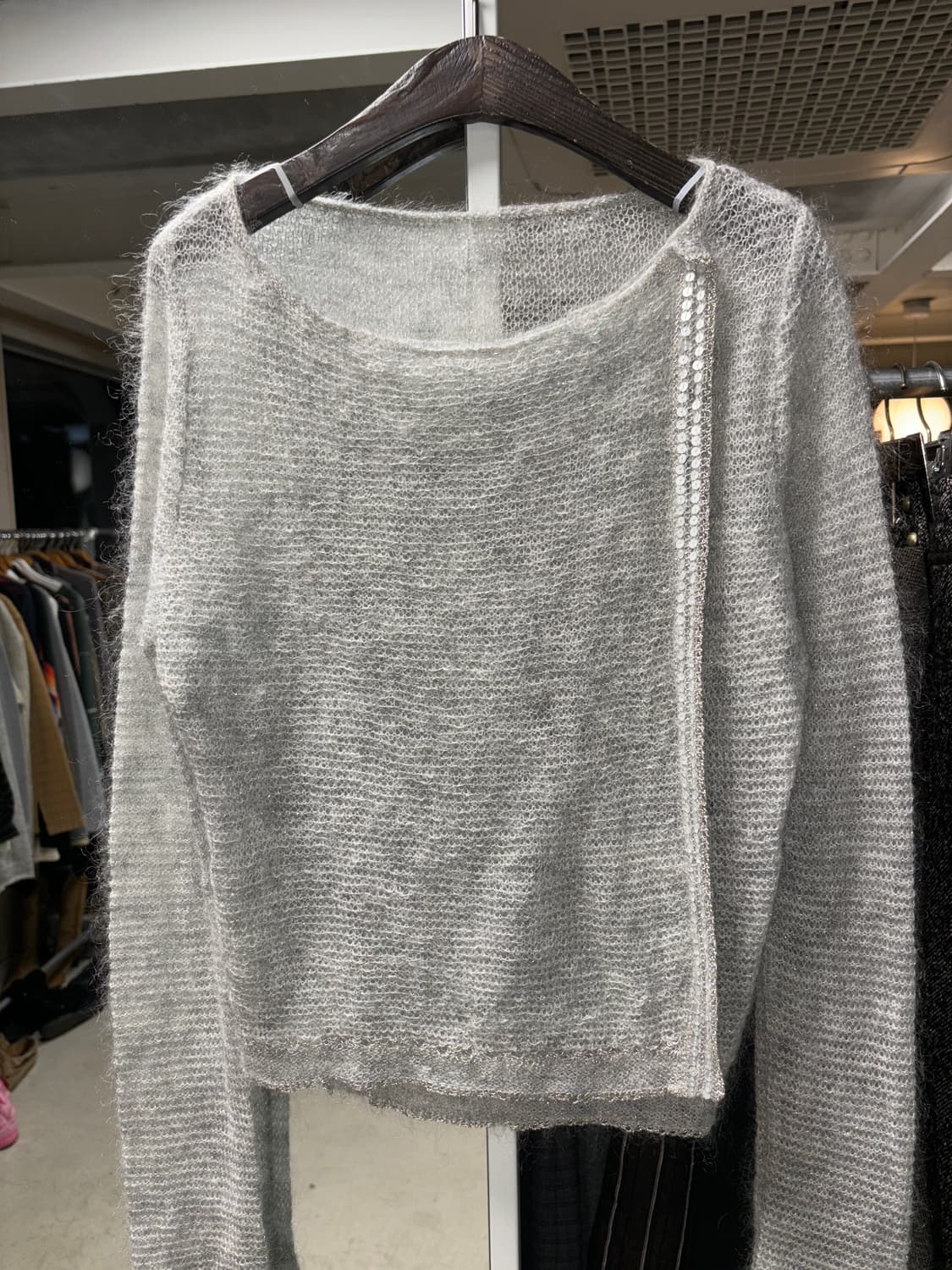 Kiyoko takase 모헤어 가디건 상품이미지3