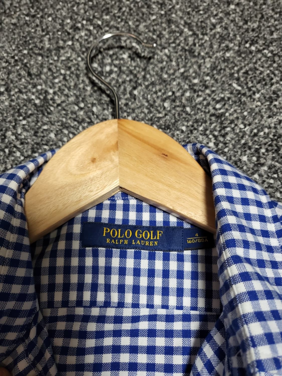 폴로셔츠 여성 깅엄체크셔츠 상품이미지2