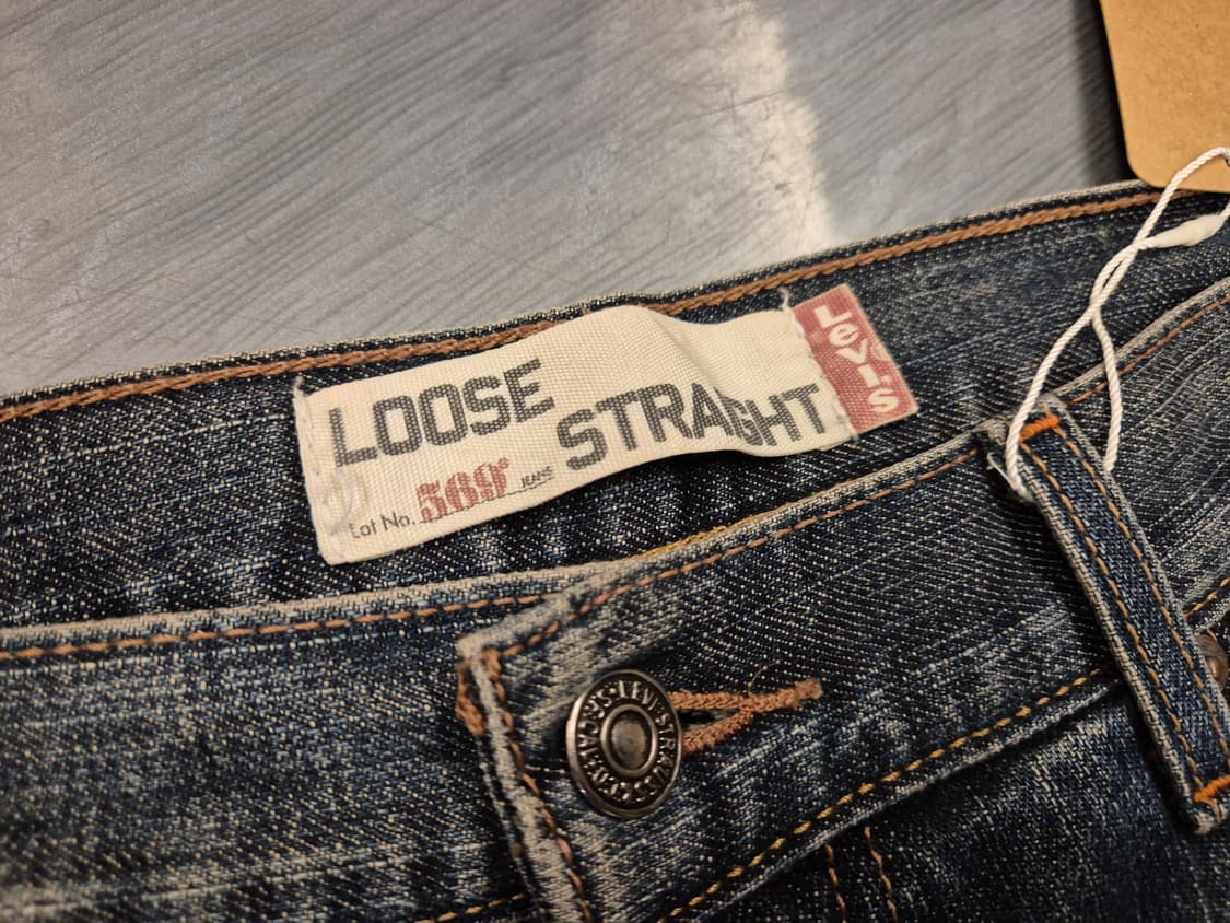 00s 리바이스 569 루즈 스트레이트핏 데님 팬츠 상품이미지5
