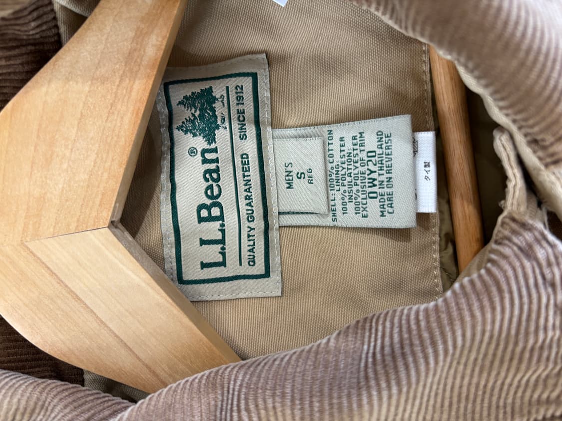 L.L.Bean 엘엘빈 사파리 자켓 베이지 신슐레이트 (경패딩) 상품이미지6
