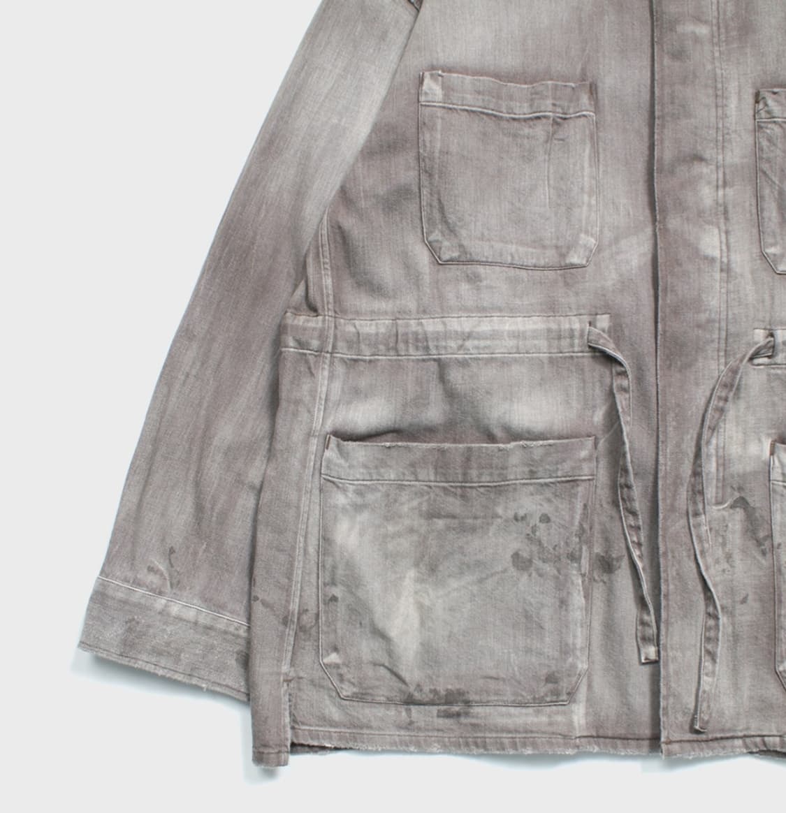 안셀름 에이징 데님 셔츠 자켓 상품이미지7