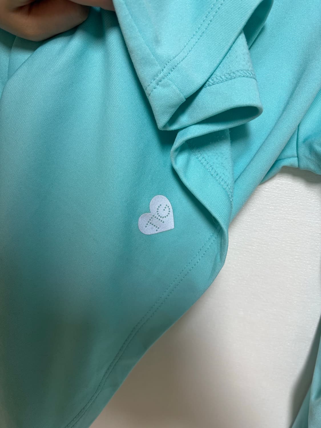 민트 후드 롱슬리브  상품이미지2