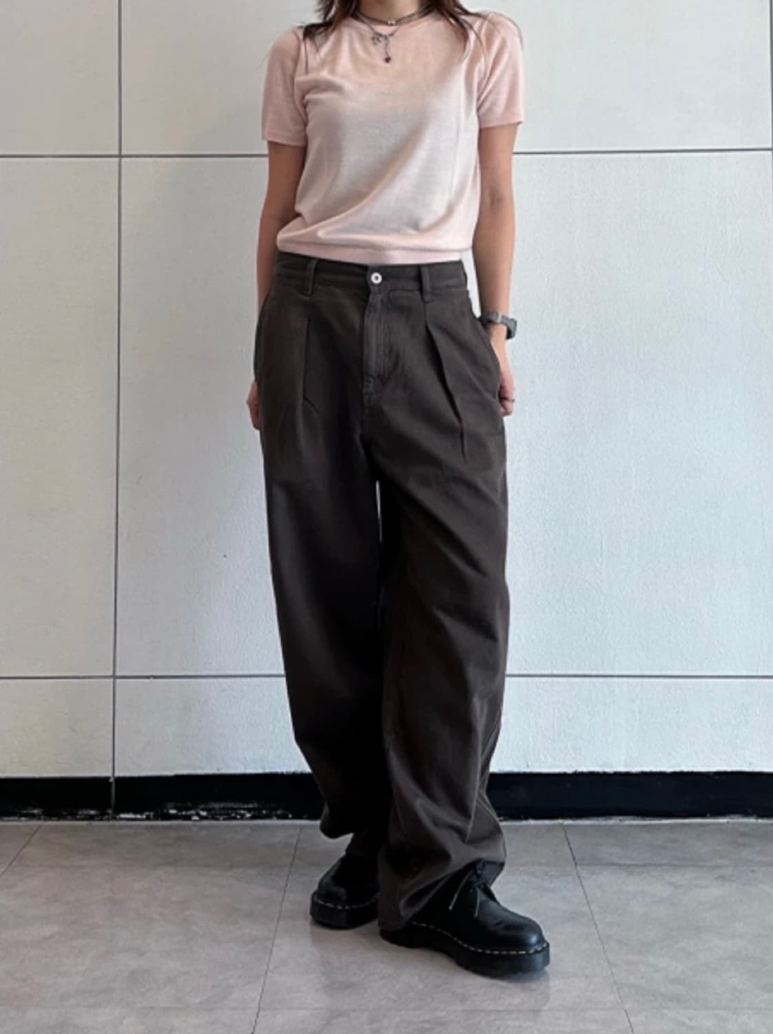 유니클로u 데님 턱 팬츠 상품이미지2