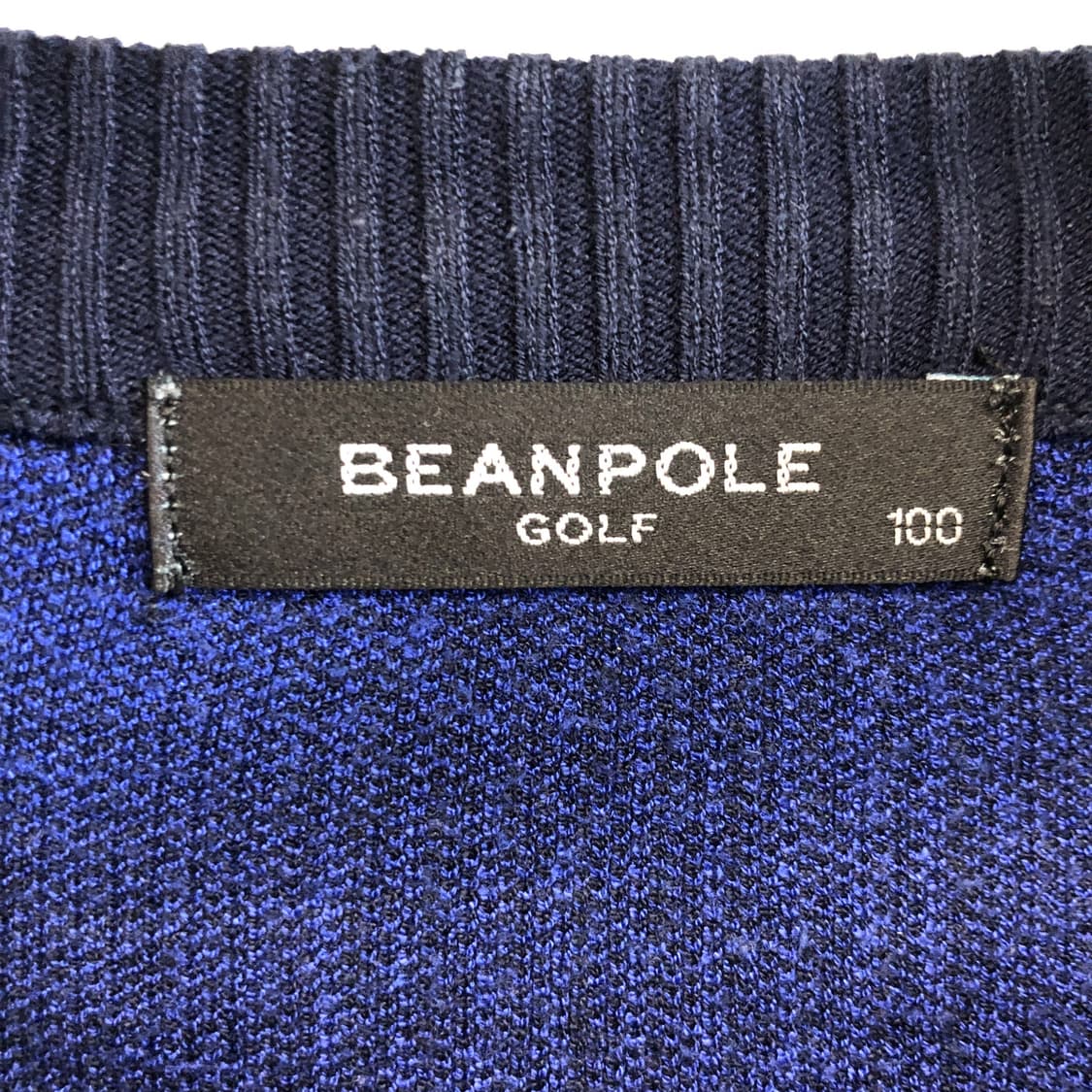 빈폴 자수로고 블루 라운드니트 105  상품이미지5